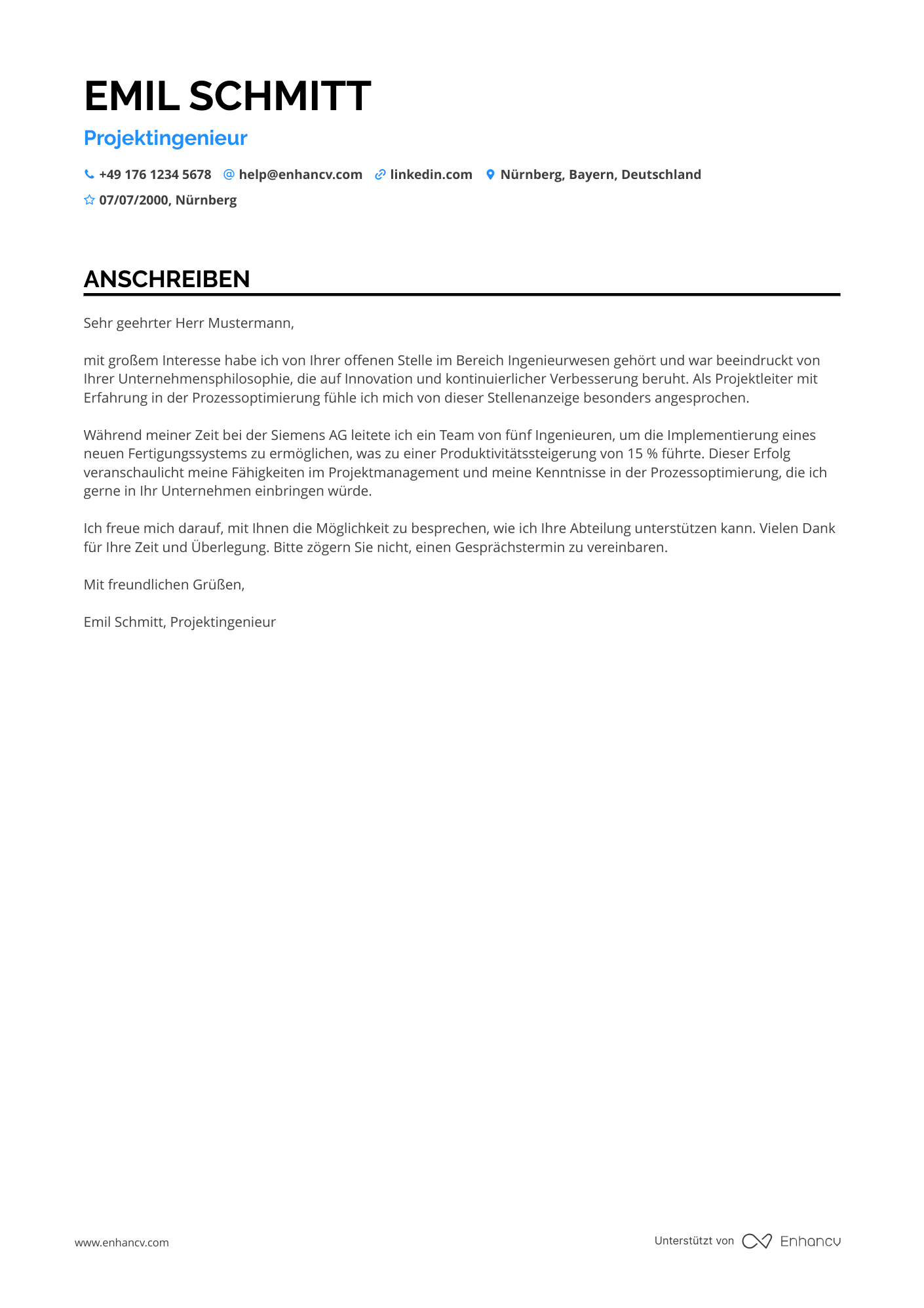 Wirtschaftsingenieur Trainee