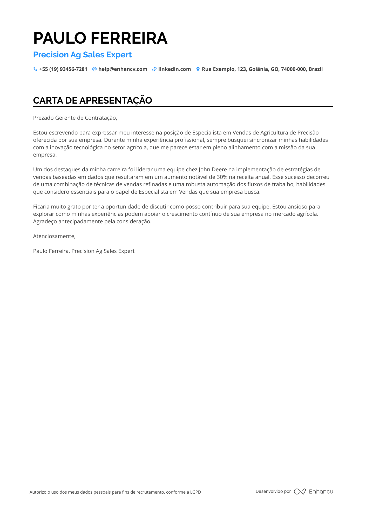Representante de Vendas de Imóveis