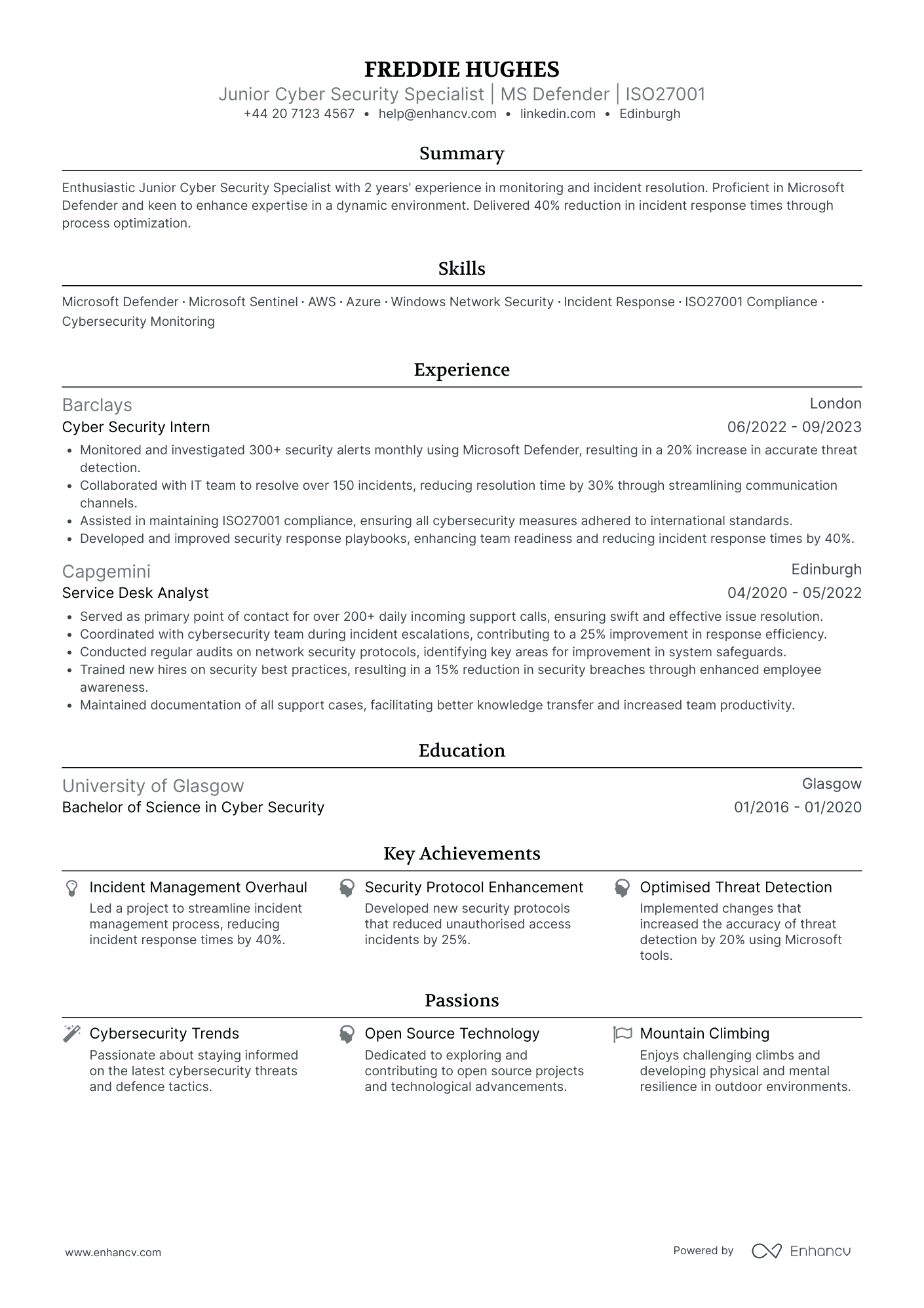 Junior Computer Science Analyst