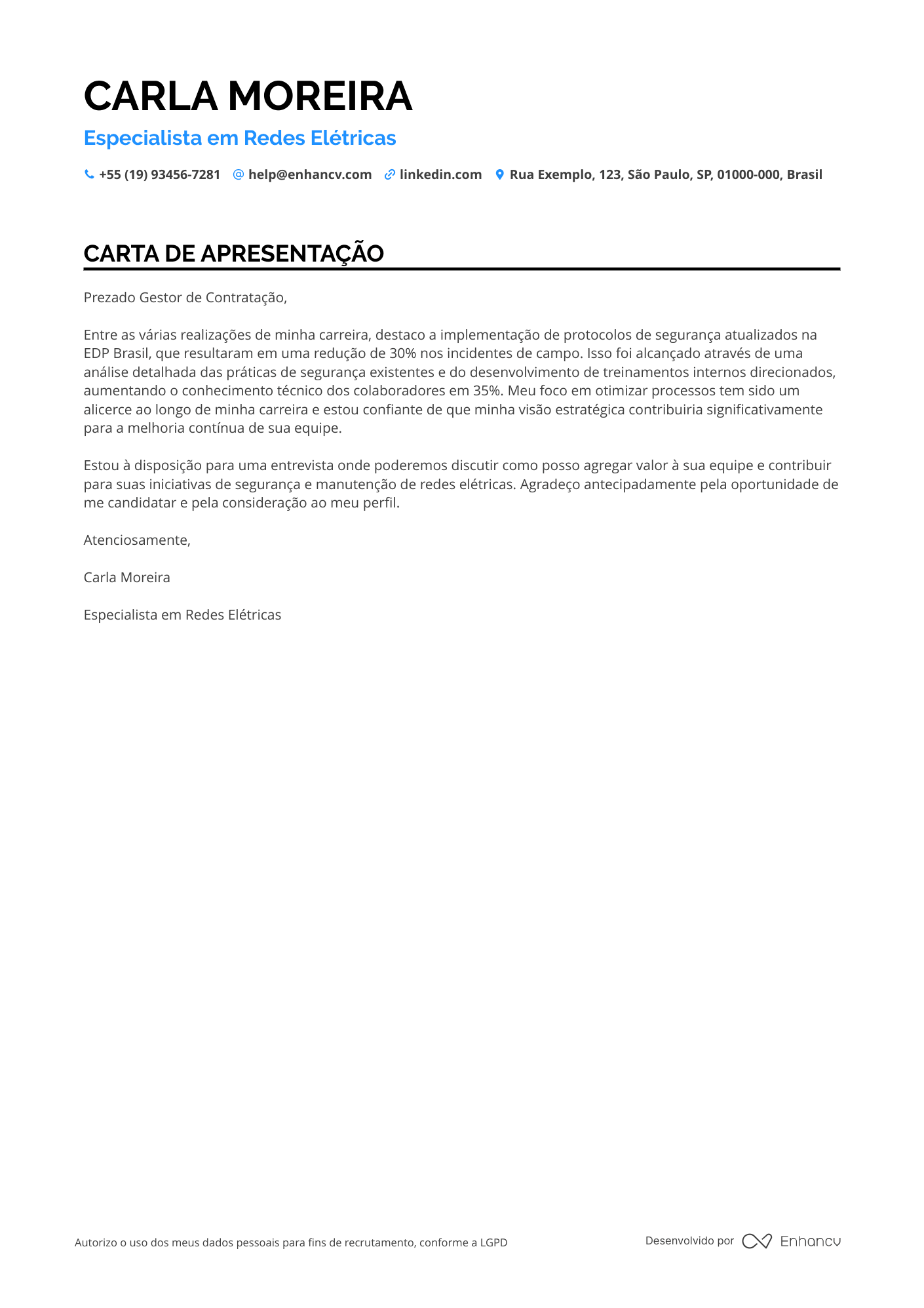 Eletricista de Redes