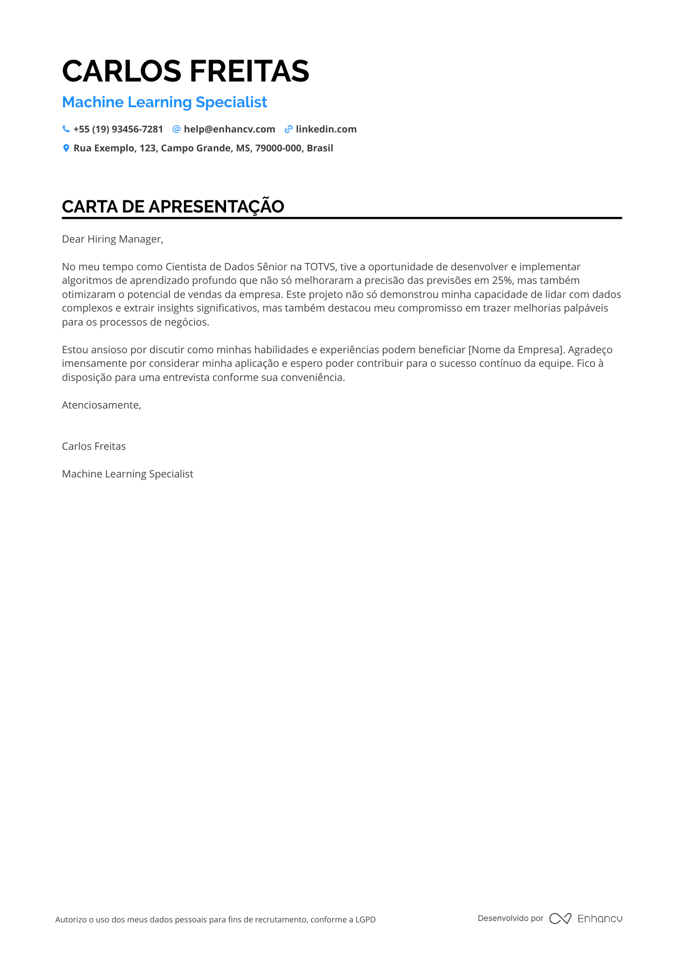 Programador de Inteligência Artificial