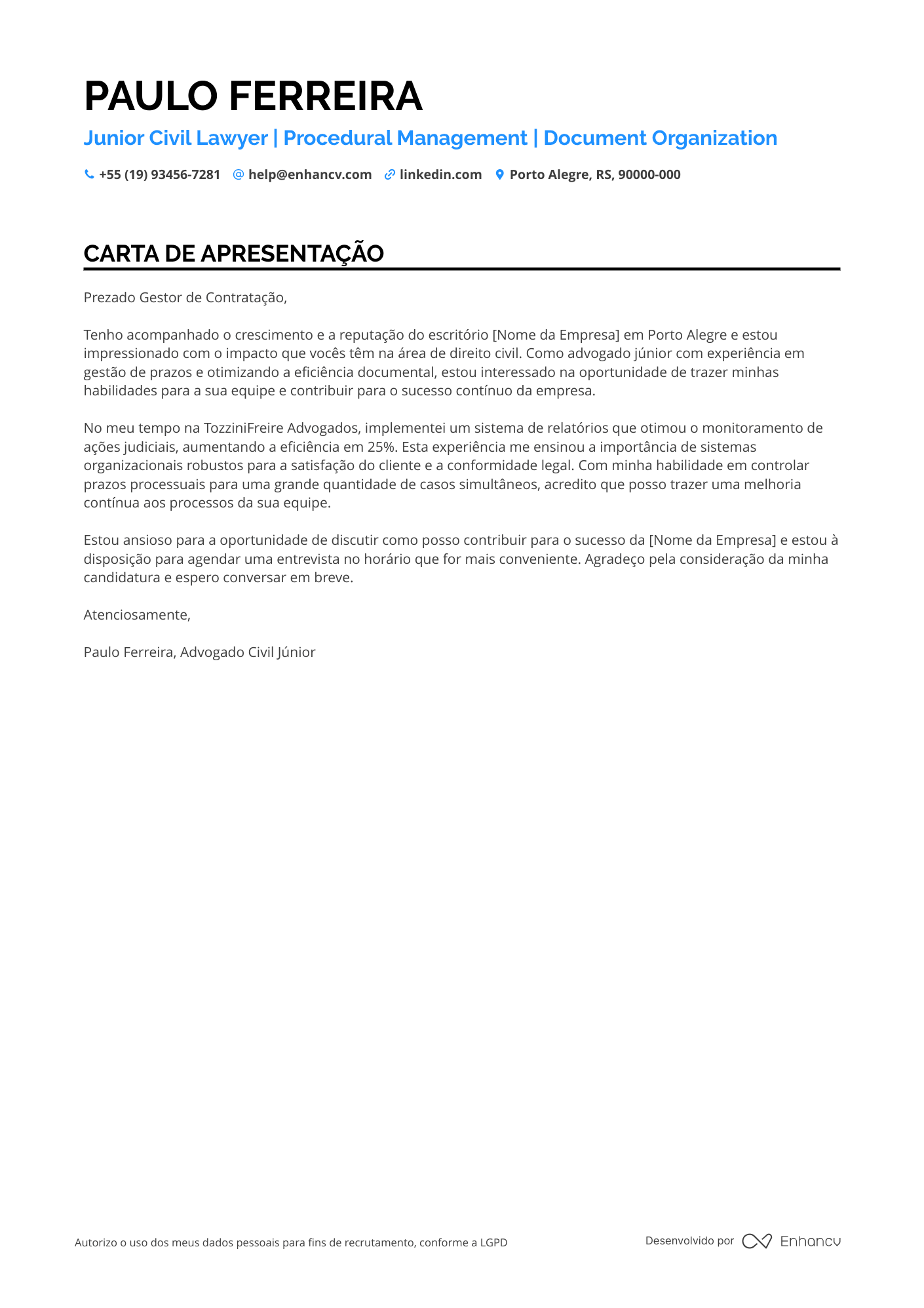 Advogado Iniciante em Direito Ambiental
