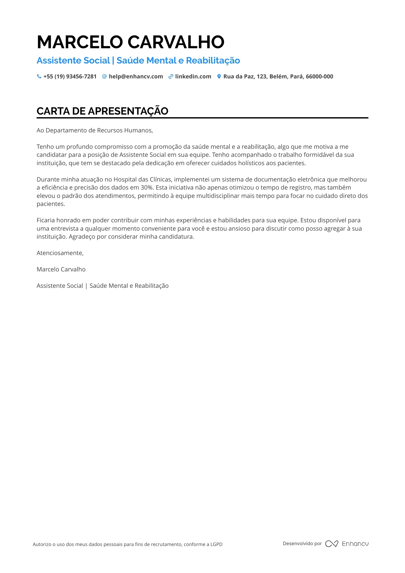 Assistente Social de Reabilitação