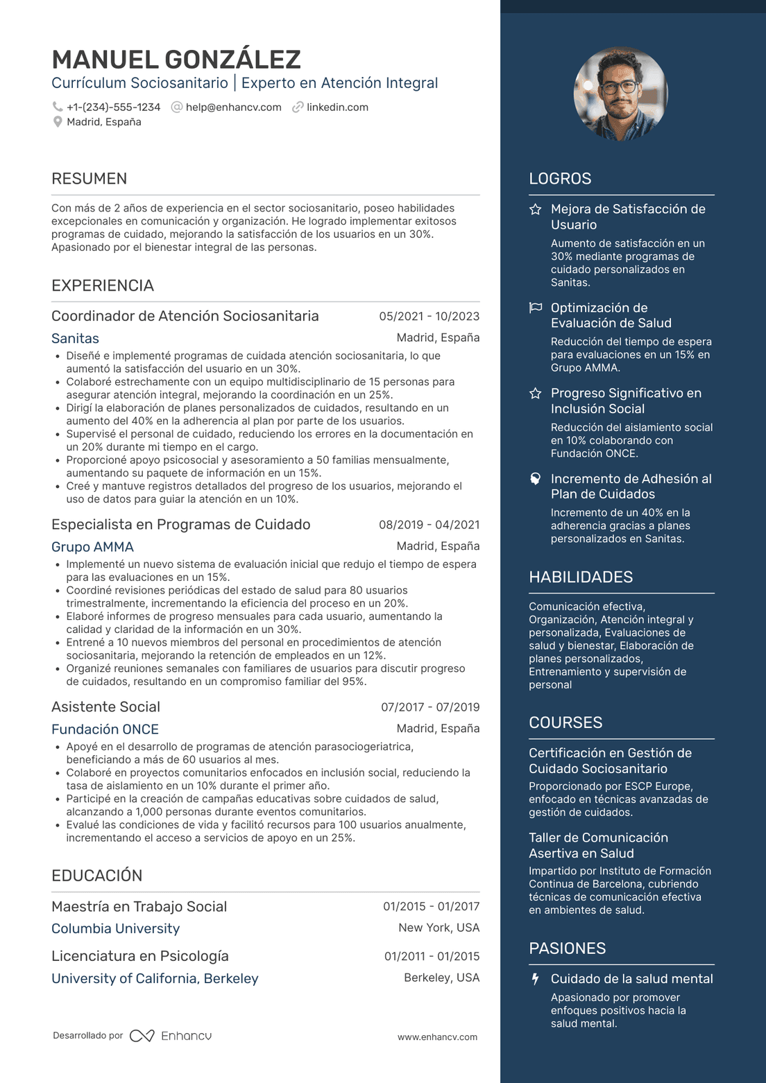 Currículum sociosanitario