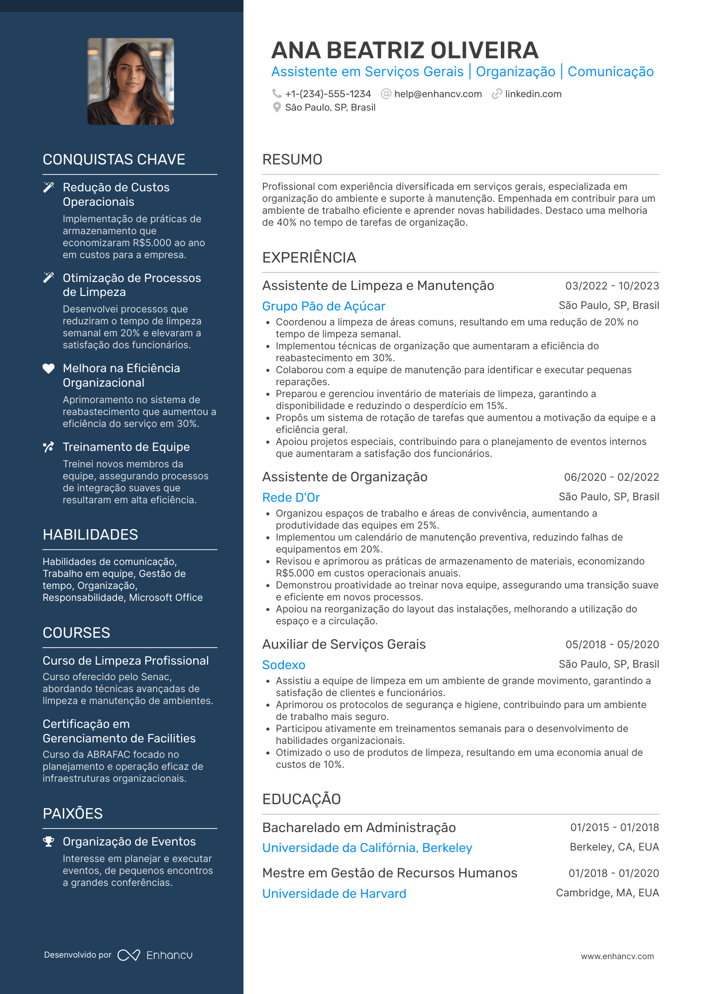 Primeiro Emprego em Serviços Gerais