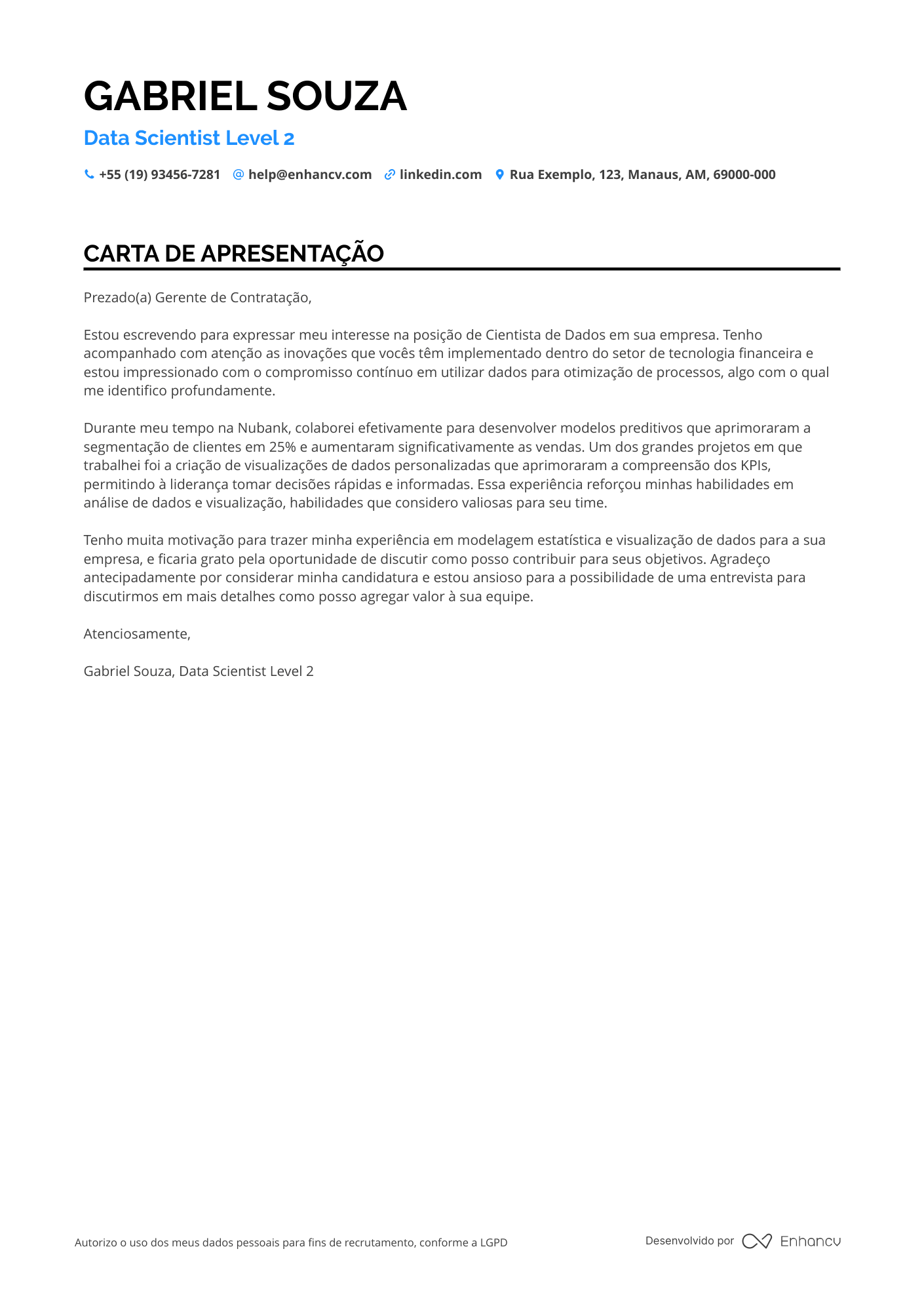 Cientista de Dados Meio período