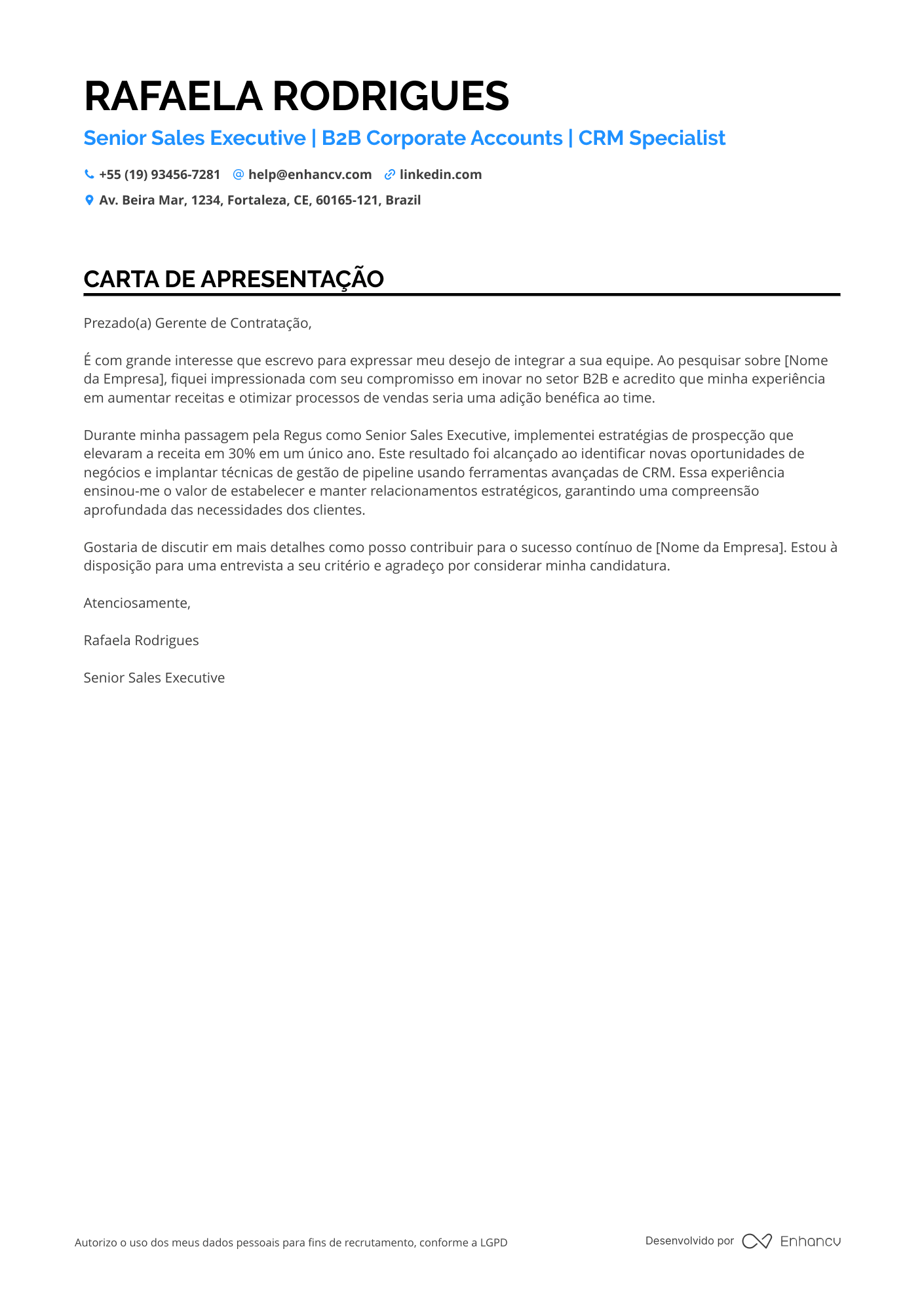 Executivo de Vendas de Imóveis