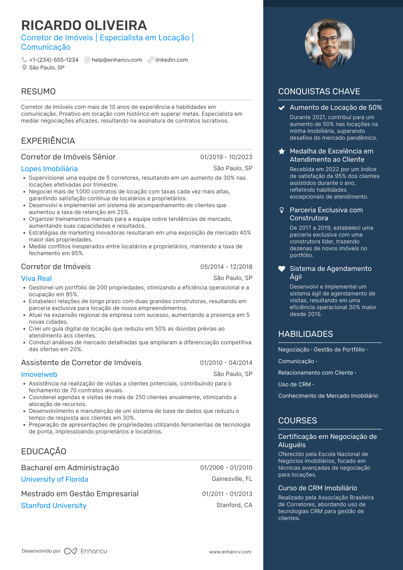 Corretor para locação de imóveis