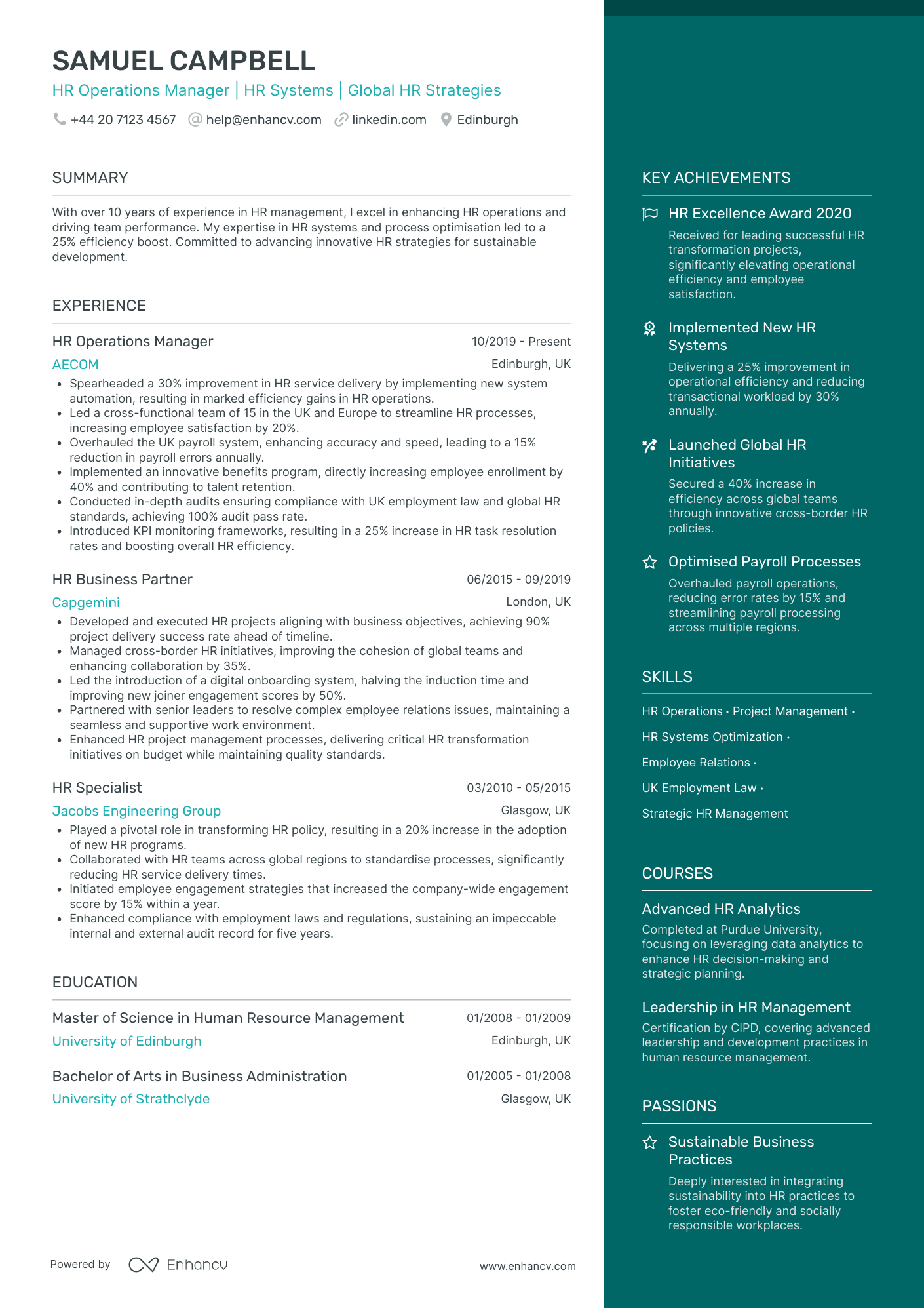 HR Operations Manager