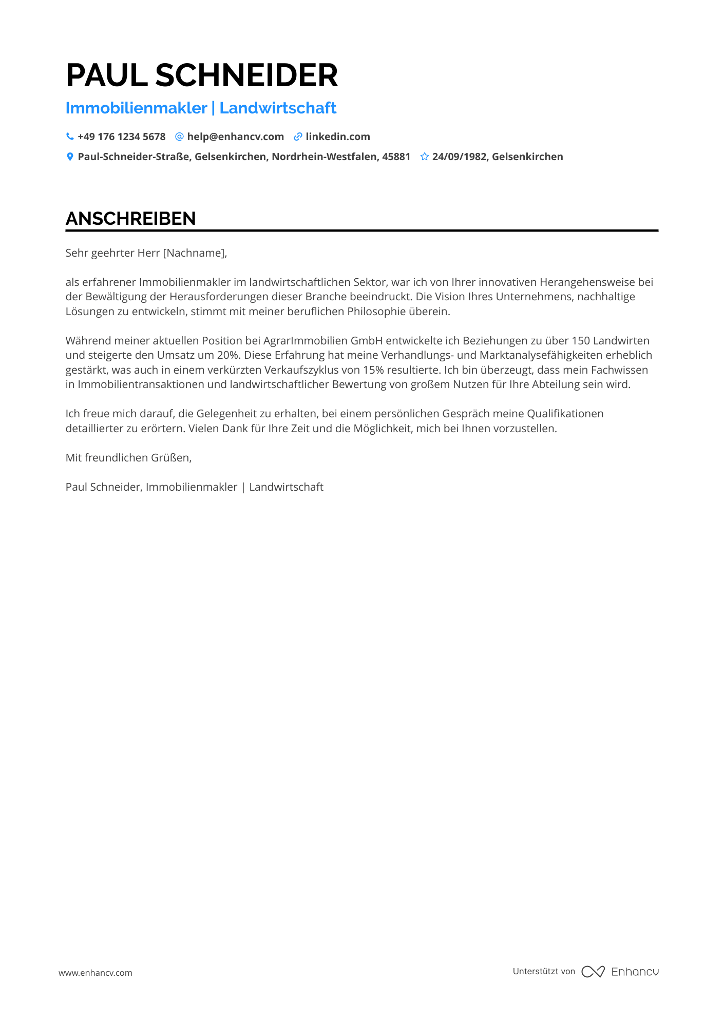 Immobilienmakler für landwirtschaftliche Immobilien