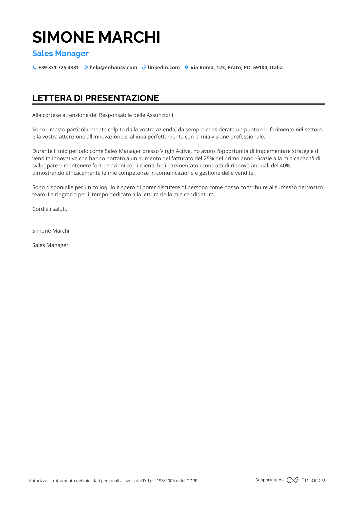 Responsabile Coop
