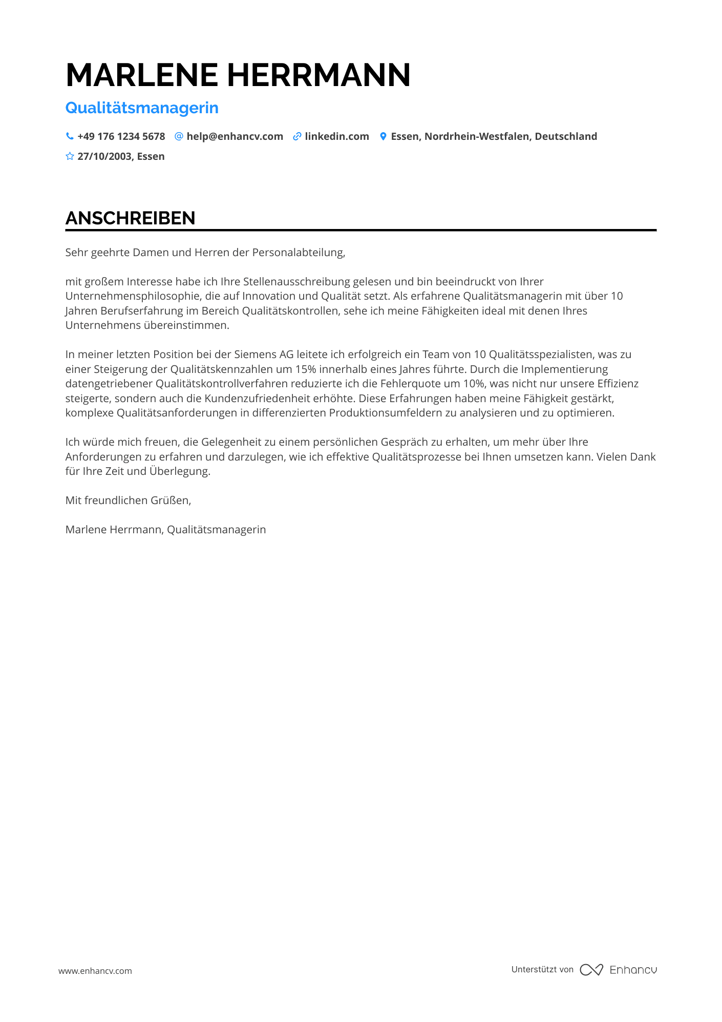 Prüfer für Qualitätsmanagement