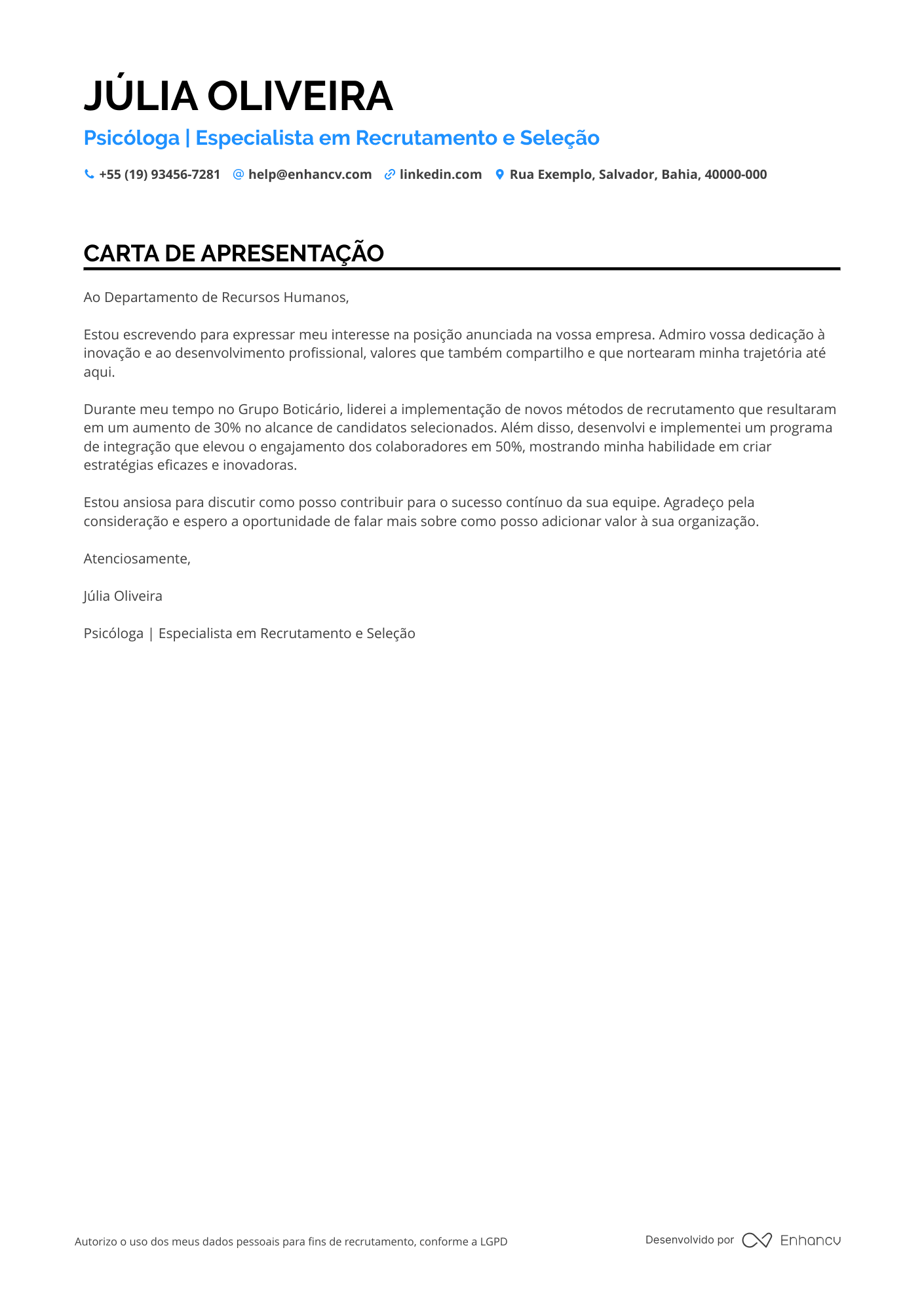 Analista de RH Júnior