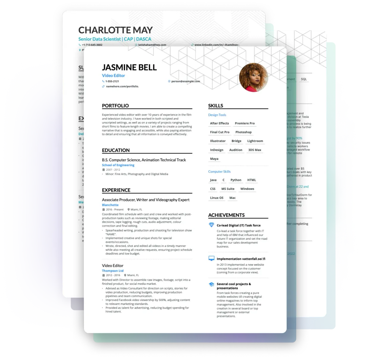 Tus datos de LinkedIn en el currículum