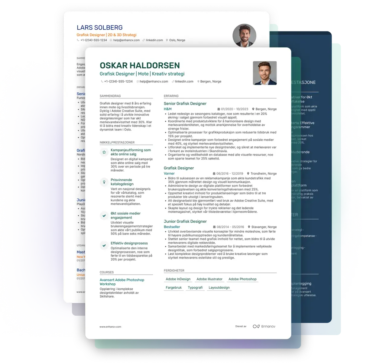 Dine LinkedIn data i CV