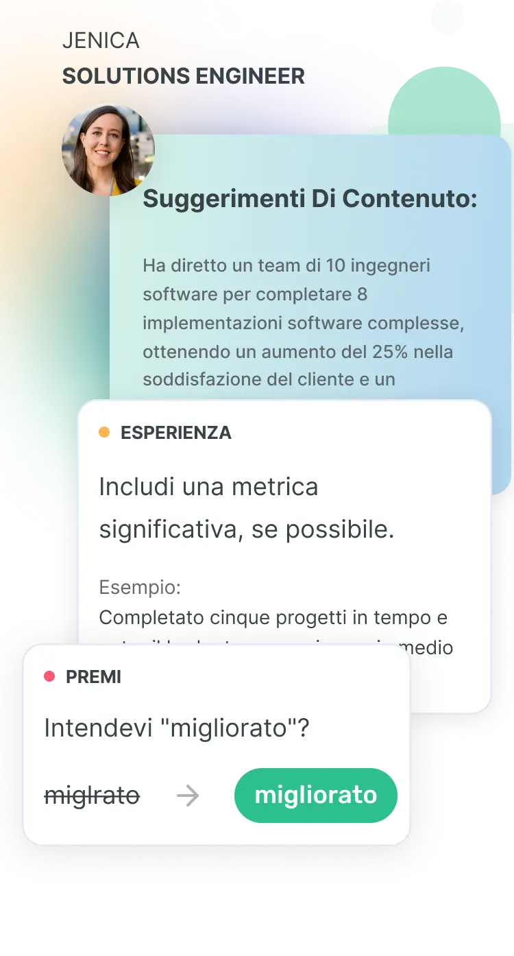 Controlla il tuo CV per errori grammaticali e di punteggiatura