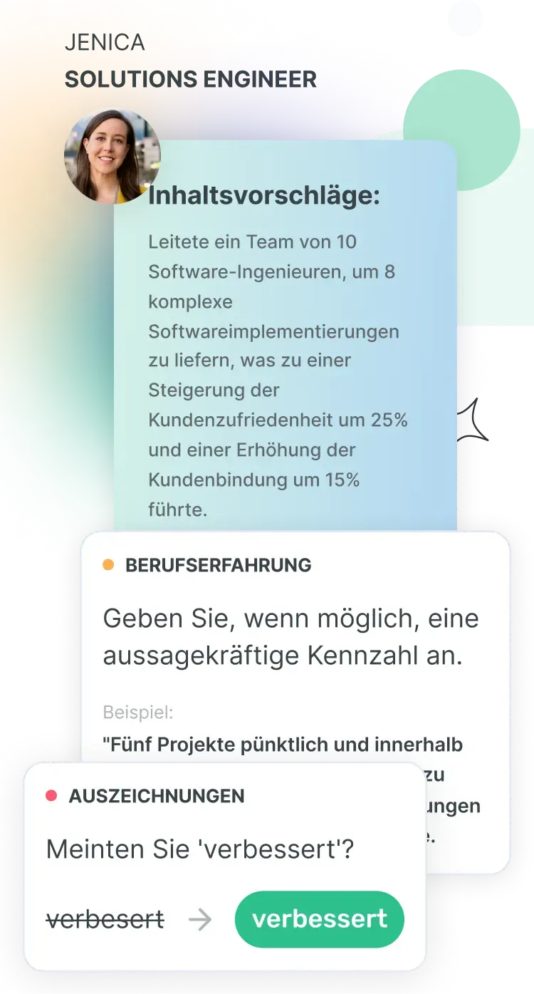 Überprüfen Sie Ihren Lebenslauf auf Grammatik und Zeichensetzungsfehler