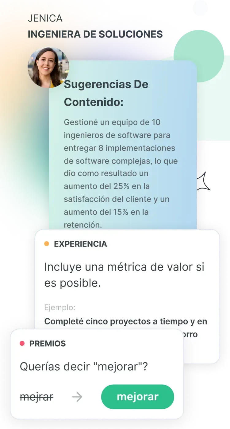 Verifica tu CV en busca de errores gramaticales y de puntuación