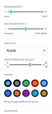 Enhancv farve vælger