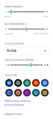 Sélecteur de couleurs Enhancv