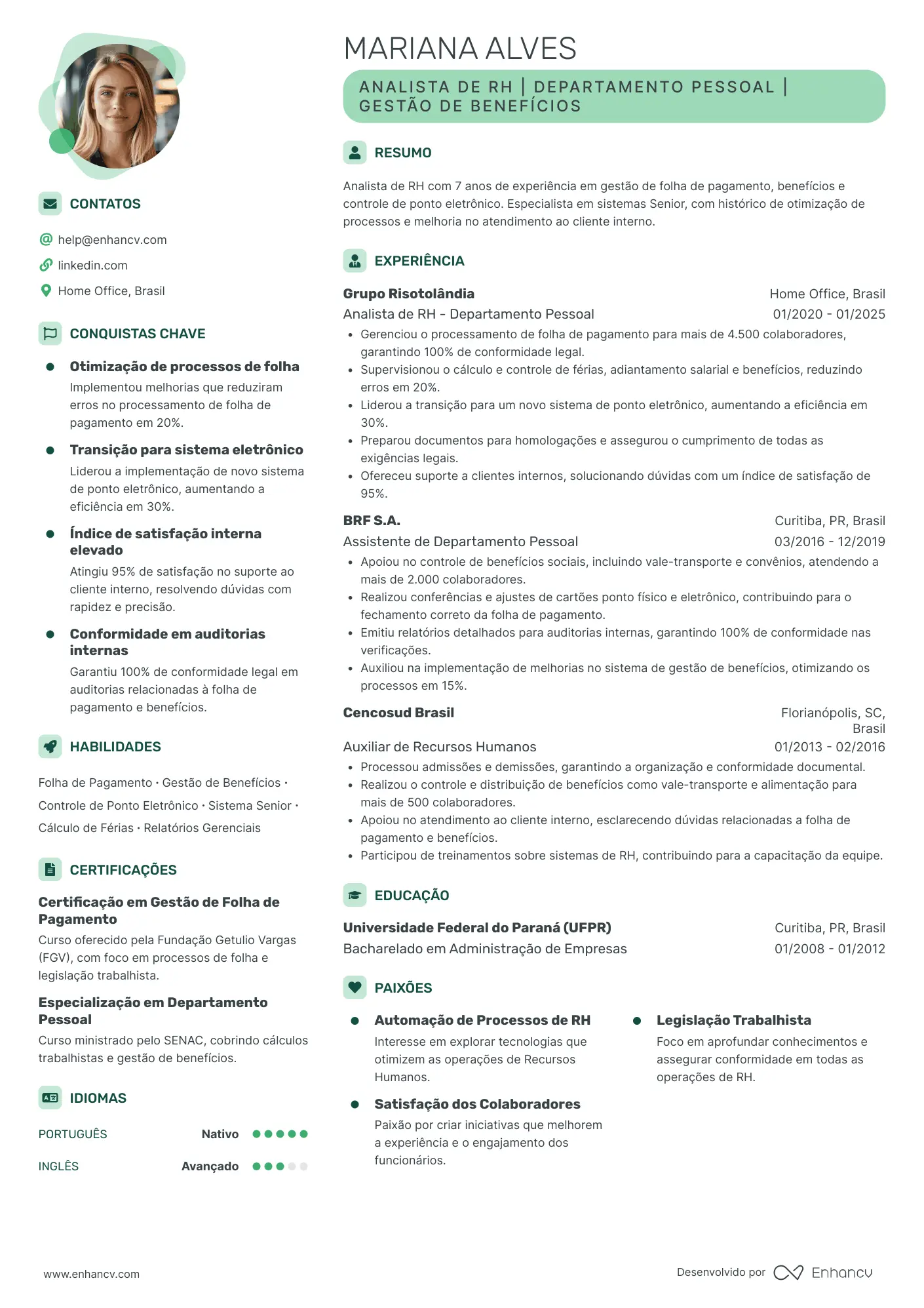 exemplo de currículo