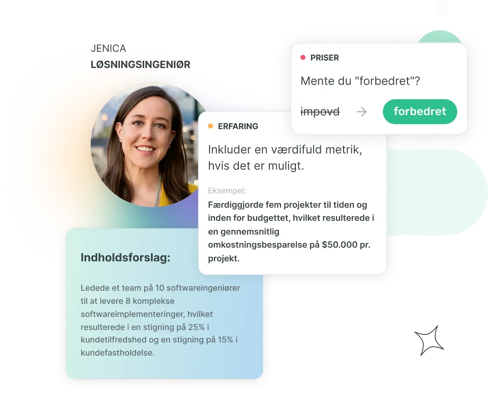 Tjek dit CV for grammatiske og tegnsætningsfejl