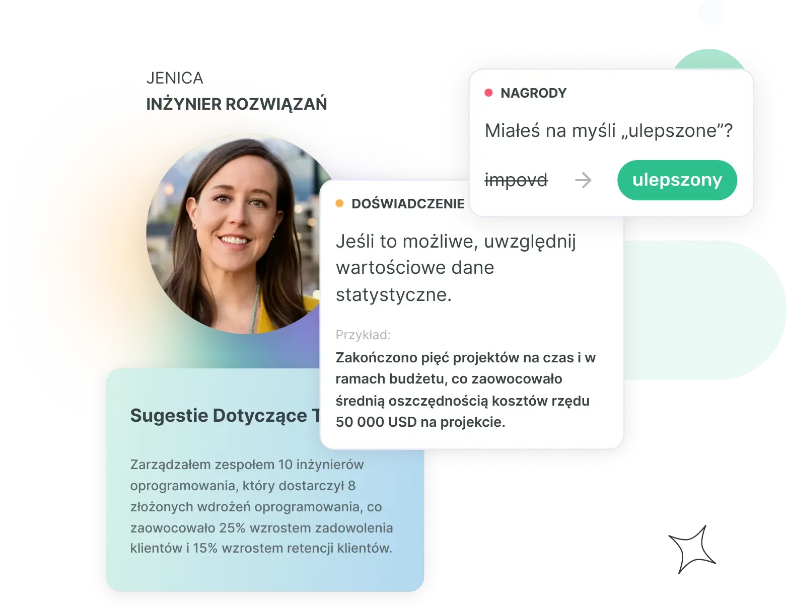 Sprawdź swoje CV pod kątem błędów gramatycznych i interpunkcyjnych