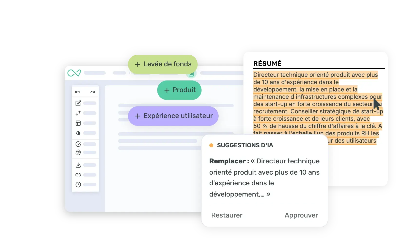 Génération de contenu par IA