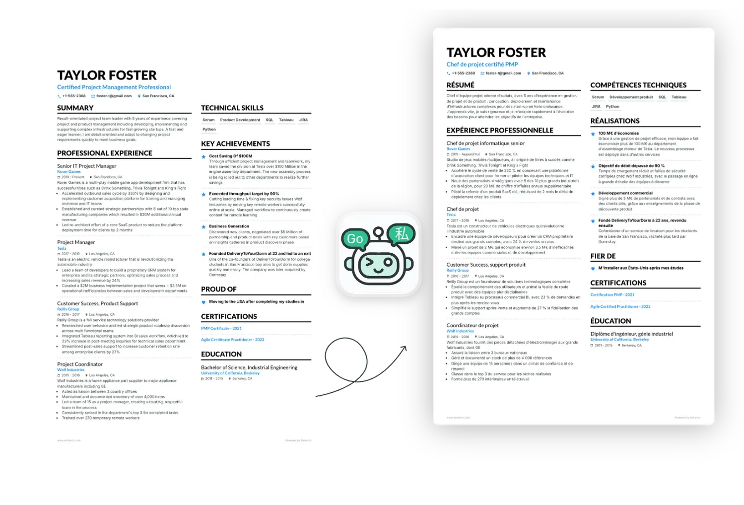 Traduisez votre CV avec l’IA
