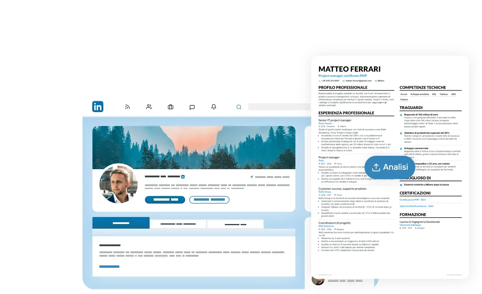 Analisi del CV con l’IA