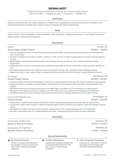 Banking CV Examples & Guide for 2026