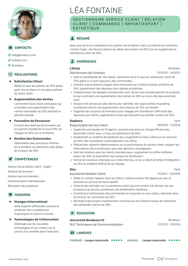 CV Service Client : 16 Modèles et Stratégies pour Le Réussir