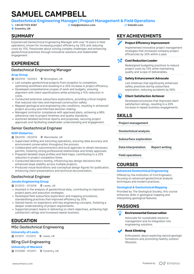 Engineering Manager CV Examples & Guide for 2026