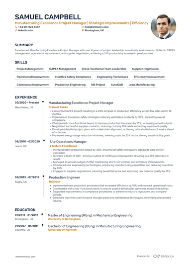 IT Project Manager CV Examples & Guide for 2026