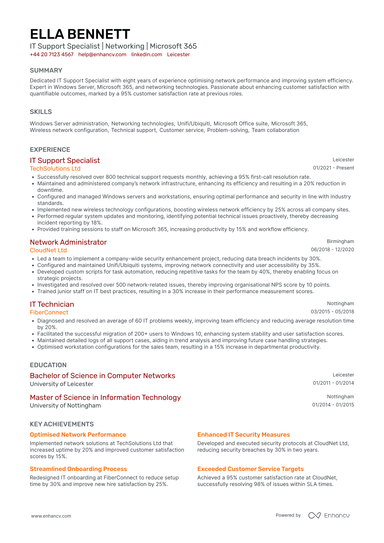 IT Technician CV Examples & Guide for 2026