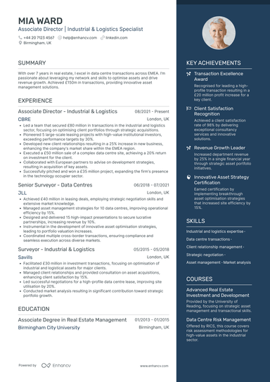 Assistant Manager CV Examples & Guide for 2026