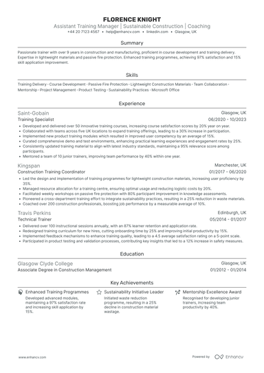 Assistant Manager CV Examples & Guide for 2026