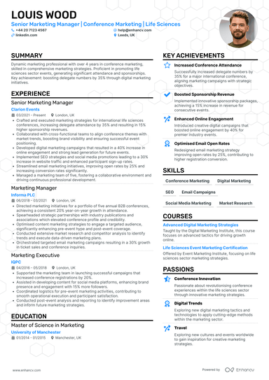 Marketing Manager CV Examples & Guide for 2026