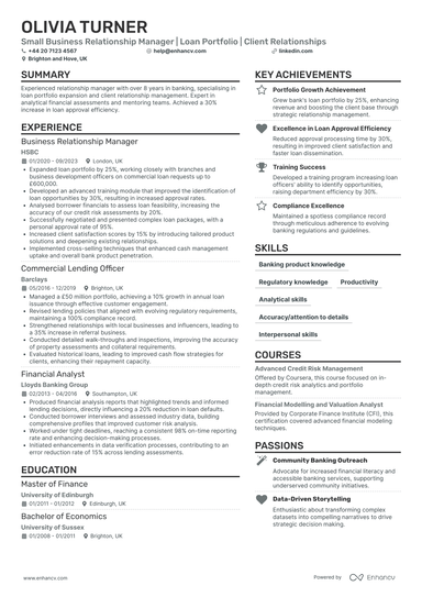 Business Manager CV Examples & Guide for 2026