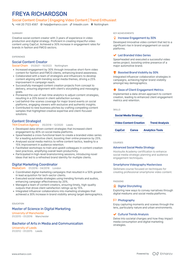 Fashion Marketing CV Examples & Guide for 2026