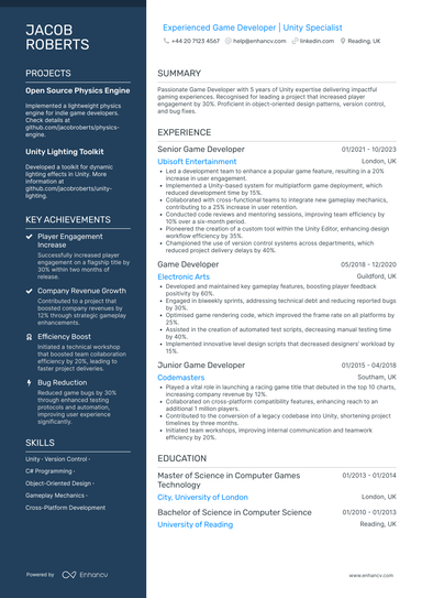 Java Developer CV Examples & Guide for 2026