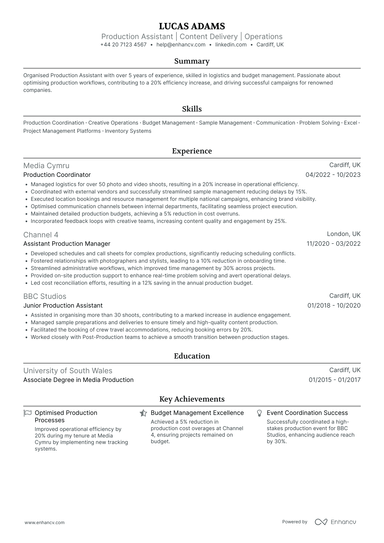 Marketing Assistant CV Examples & Guide for 2026