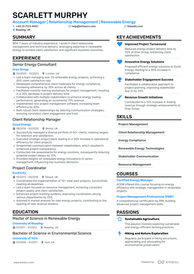 Key Point Cv Key Account Manager CV Examples & Guide for 2026