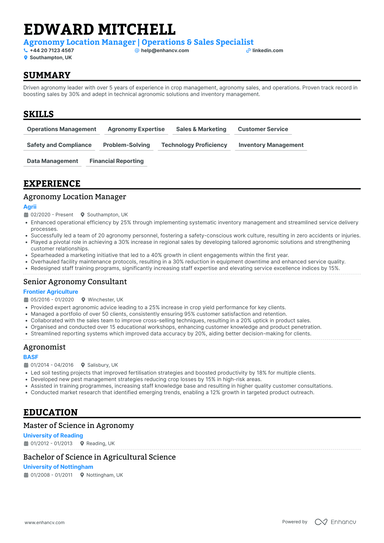 Team Manager CV Examples & Guide for 2026