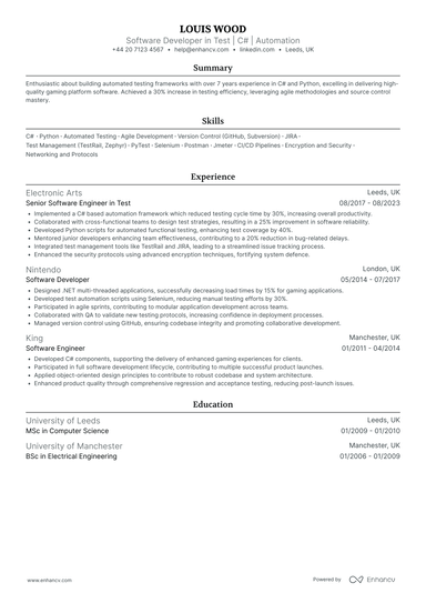 Software Developer CV Examples & Guide for 2026