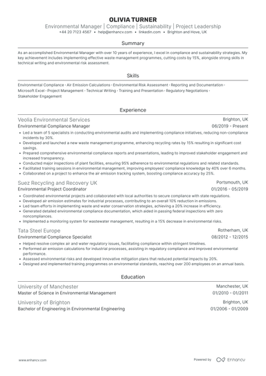 Engineering Manager CV Examples & Guide for 2026