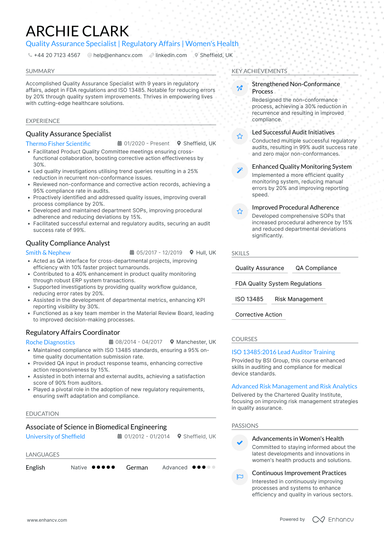 Electrical Engineering CV Examples & Guide for 2026