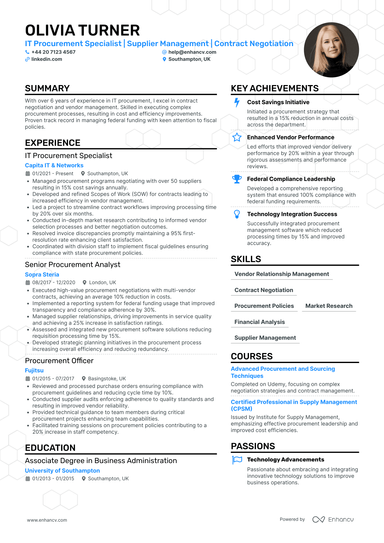 IT Specialist CV Examples & Guide for 2026