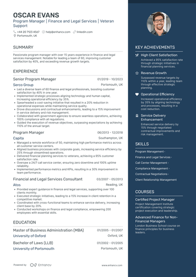 Program Manager CV Examples & Guide for 2026
