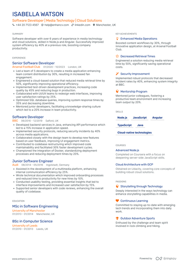Content Designer CV Examples & Guide for 2026
